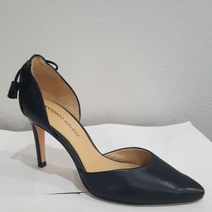 Antonio Melani Black leather Heels